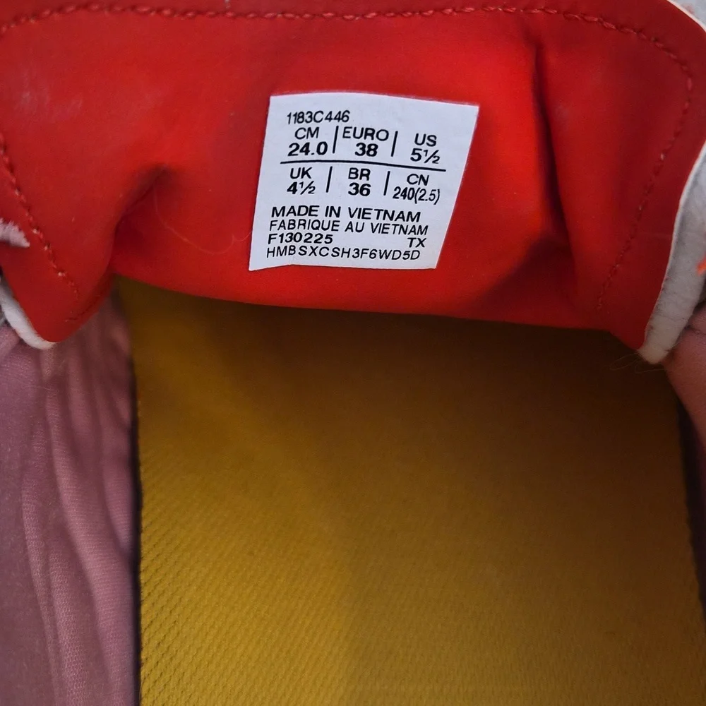 Onitsuka Tiger Mexico 66 Flame Fiery Red Blossom Pink - Picture 3 of 5